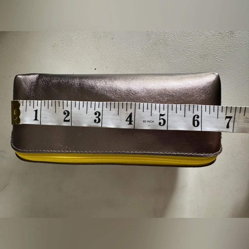 Sephora Shimmering Pouch with‎ Yellow Accent